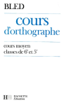 Cours d'orthographe vignette